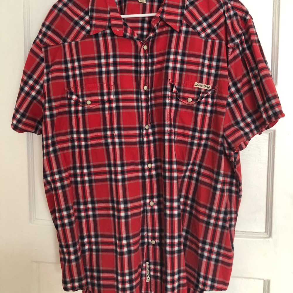 Lucky Brand - Snap button down shirt